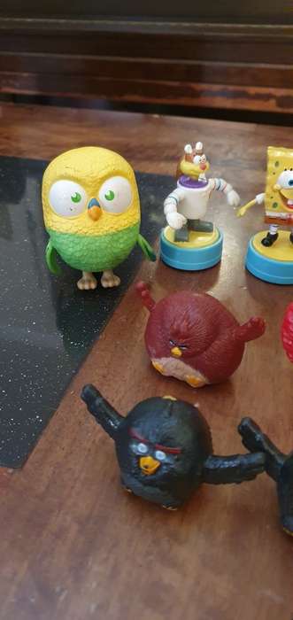 Spongebob and Friends Rubber Stamps and a few Angrybirds