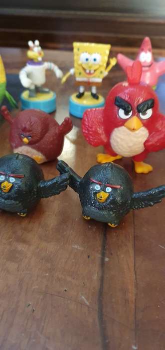 Spongebob and Friends Rubber Stamps and a few Angrybirds