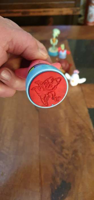 Spongebob and Friends Rubber Stamps and a few Angrybirds