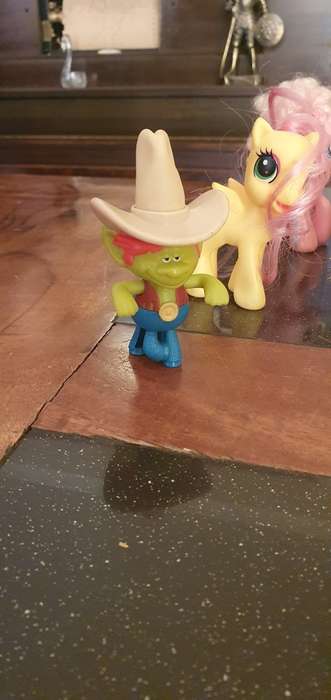 Two Small My Little Pony Toys plus a few extras