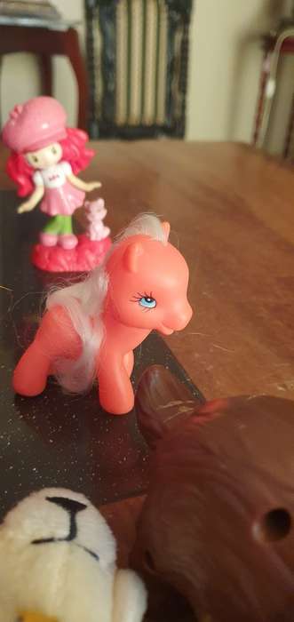 Two Small My Little Pony Toys plus a few extras