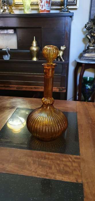 Stunning Amber Bottle