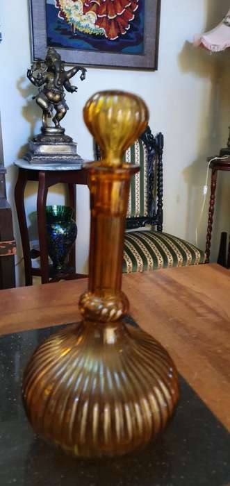Stunning Amber Bottle