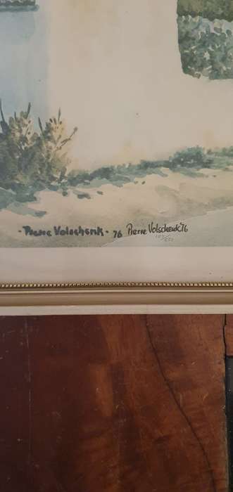Limited Edition Print By Pierre Volschenk No 107/850 1976