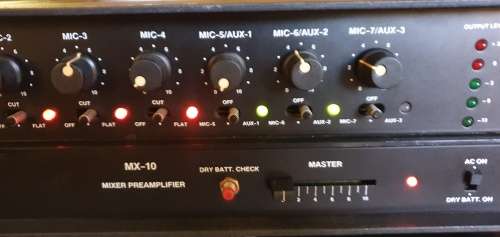 Mosfet Pro Power 400 Amplifier Plus an Ahuja MX10 Mixer Preamplifier