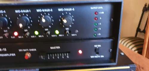 Mosfet Pro Power 400 Amplifier Plus an Ahuja MX10 Mixer Preamplifier