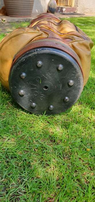 Vintage Ostrich Leather Golf Bag