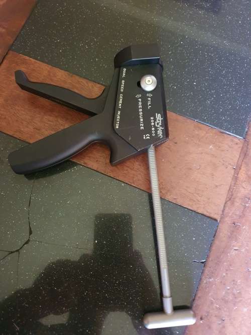 Stryker 206-600 Medical Bone Dual Speed Cement Injection Gun