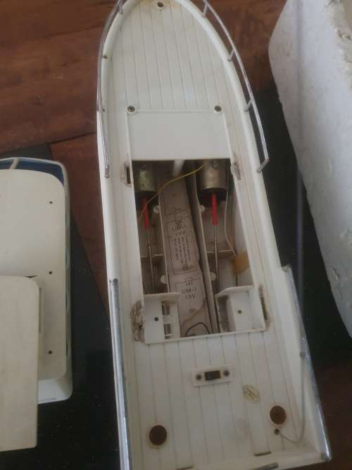 Amazing Vintage Virgo RC Boat