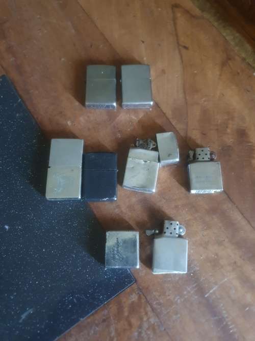 Genuine Zippo Lighter plus Various Lighters