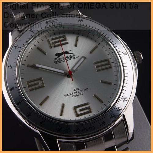 **R1,395.00** SLAZENGER AUTHENTIC GENTS SILVER DIAL SPORTS WATCH!!! **BRAND NEW** LAST  FEW LEFT