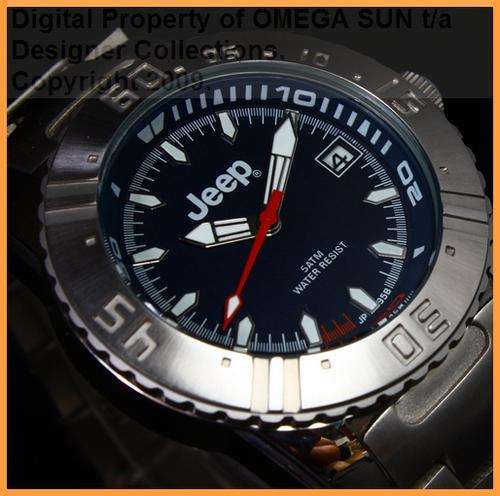 **R1,250.00** JEEP AUTHENTIC GENTS BLUE FACE CALENDER WATCH - BRAND NEW WITH FULL GUARANTEE!!!