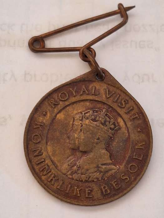1947 South africa royal visit medal