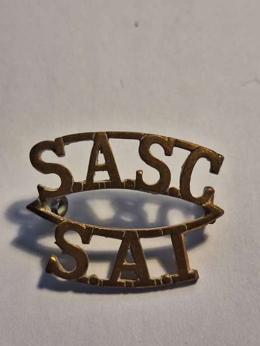 SA Service corps title badge