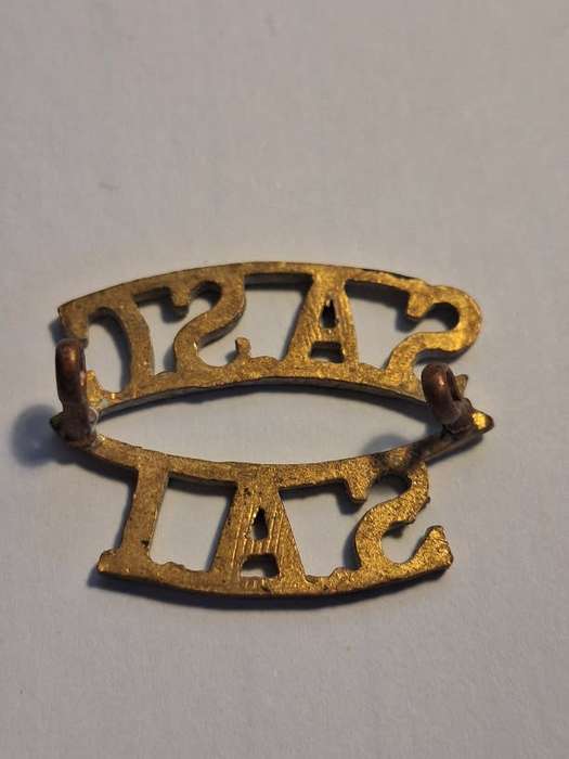 SA Service corps title badge