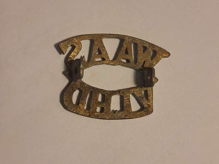 WW2 SA Womans Auxiliary service title