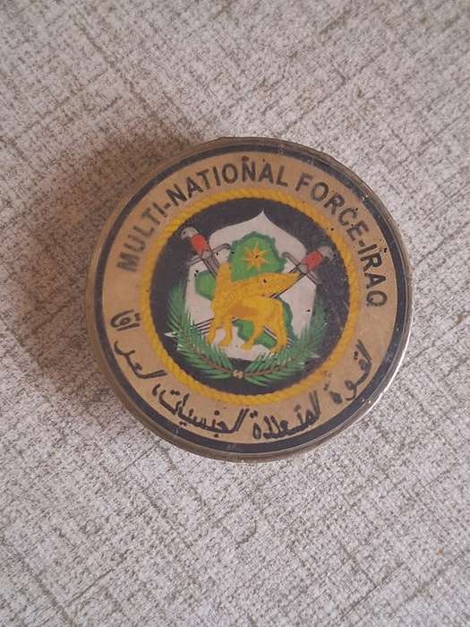 Multi-National Force Iraque badge