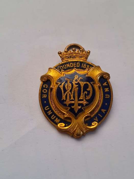 Masonic Medal Cor Unum Via Una