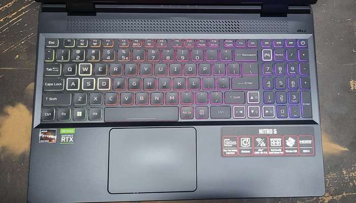 Acer Nitro 5 24GB DDR5 4800MHz Ram RTX 3060 Ryzen 5 6600H 512GB Samsung NVMe Gen 4