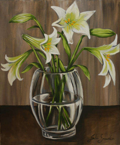 ST. JOSEPH'S LILIES IN A VASE!!!! Starting at R1!!!