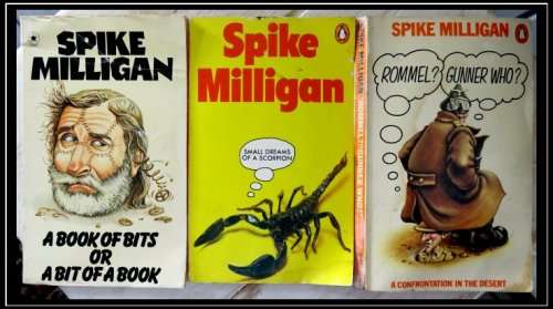 SPIKE MILLIGAN - 3X Spike Milligan Paperbacks for Sale as Joblot -
