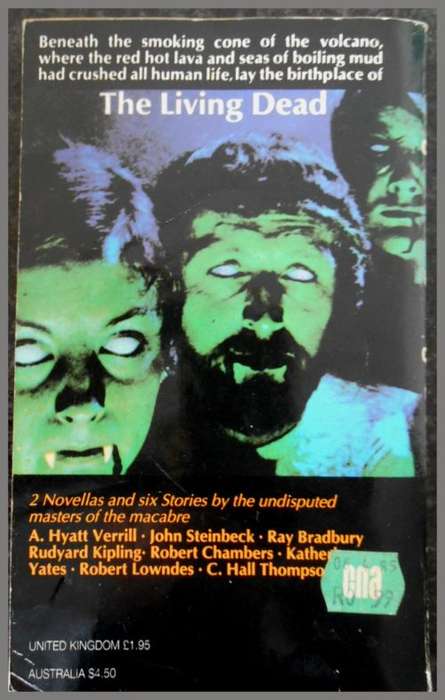 PLAGUE OF THE LIVING DEAD: and Other Uncanny Stories - KURT SINGER 1st ACE Ed.