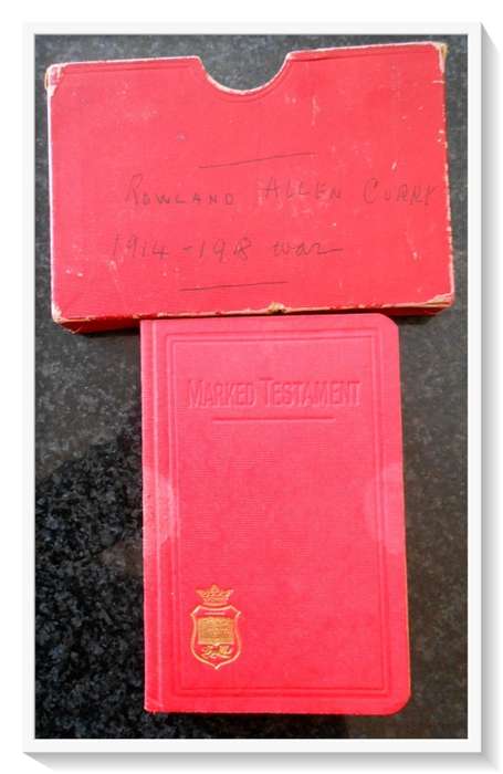 MARKED TESTAMENT - OLD HARDCOVER - 1914-1918 - MM - HENRY FROWDE: LONDON