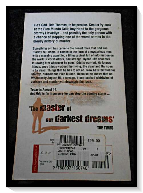 Odd Thomas by DEAN KOONTZ - Harper/Collins - UK - Paperback - Condition: A