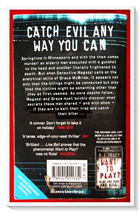 Live Bait by P.J. TRACY - A Penguin Paperback - CONDITION: B+ (Very Good)