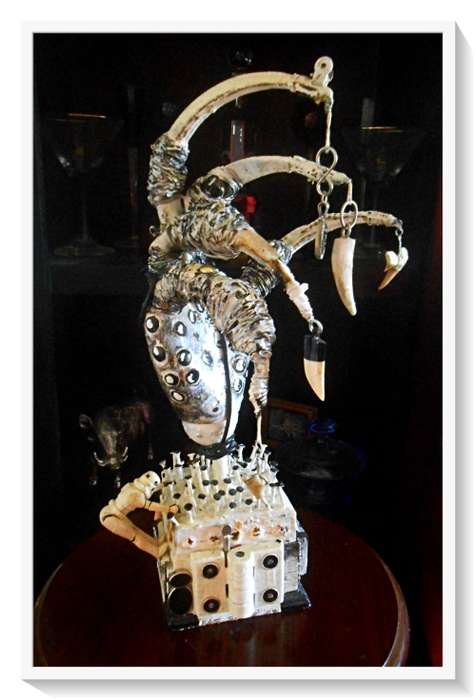 DEADLY DECORUM presents: `The Puppet Master (Cretoy)`by Surrealist Pioneer Ras Steyn - SALE 50% OFF