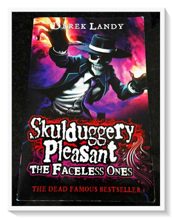 DEREK LANDY: Skullduggery Pleasant - The Faceless Ones - Large Softcover - (B) Good*