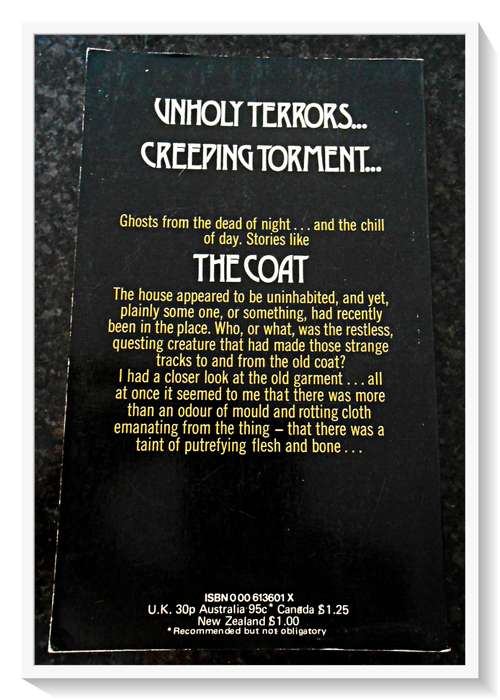 The 9th FONTANA Book of Ghost Stories - 1973 - Rare Collectible Paperback - Condition:VERY GOOD (B+)