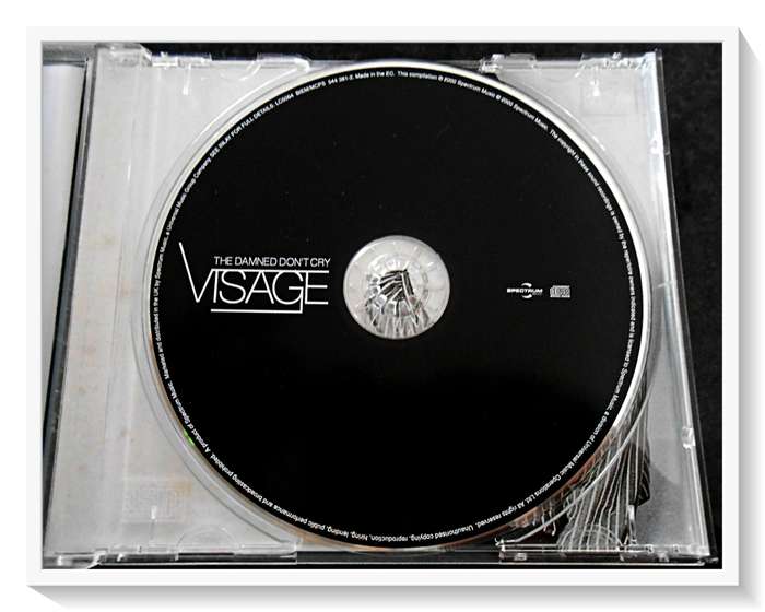 VISAGE: The Damned Don`t Cry - 2000 - SPECTRUM Records - Disc & Booklet in Excellent Condition*