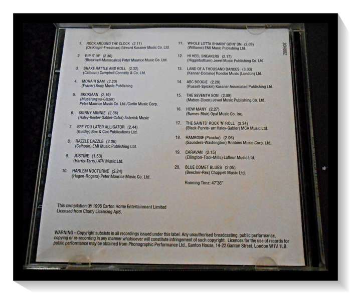 Bill Haley & His Comets - Rock `n Rock Classics - Hallmark:UK - Disc & Booklet Very Good Condition*