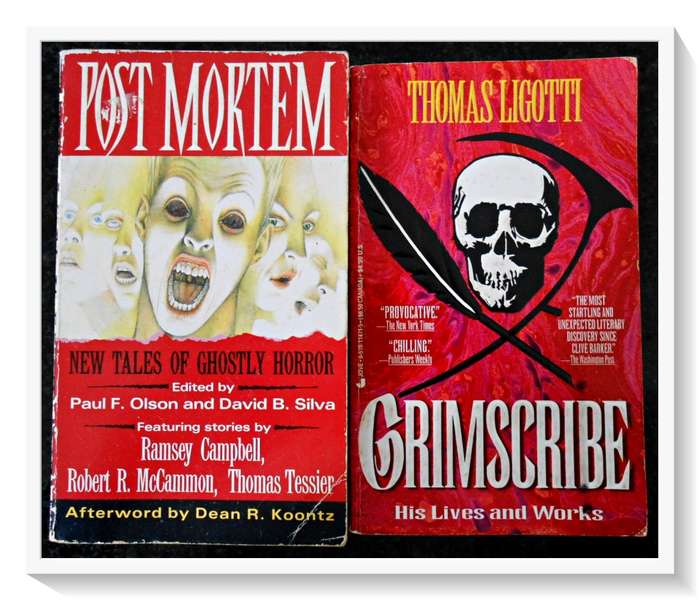 POST MORTEM: New Tales of Ghostly Horror + Thomas Ligotti Short Stories - Condition: C+