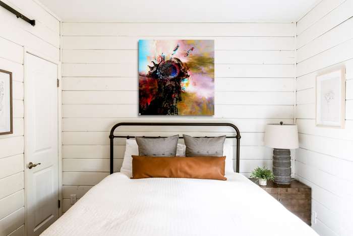 Human-Centred Fine Art by Ras Steyn: Title: `Distant Memory of an Insectopath` - Premium Canvas 1/1