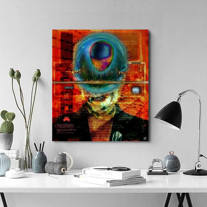 Constant Constantine by Fine Artist Ras Steyn - Limited Mounted Canvas Print - Gallery Retail R4000