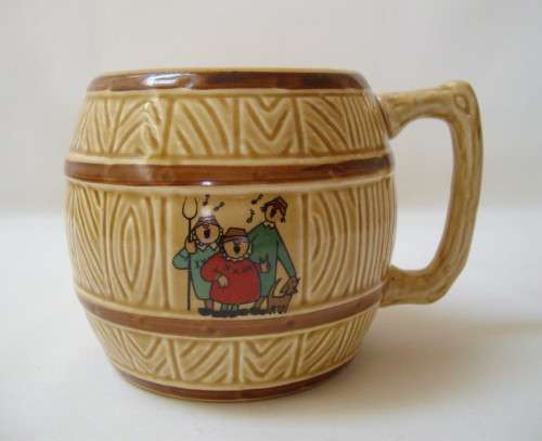 VINTAGE PETER NISBET 'SWEET SOMERSET' CIDER MUG c1960s (1 of 2 available)