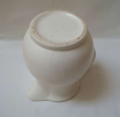 VINTAGE CRESCENT POTTERIES ORNAMENTAL 'DELFTWARE' SMALL WASHSTAND EWER & BASIN