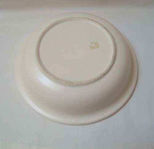VINTAGE CRESCENT POTTERIES ORNAMENTAL 'DELFTWARE' SMALL WASHSTAND EWER & BASIN