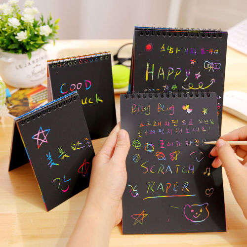 RAINBOW MAGIC PAPER SCRATCH BOOKS