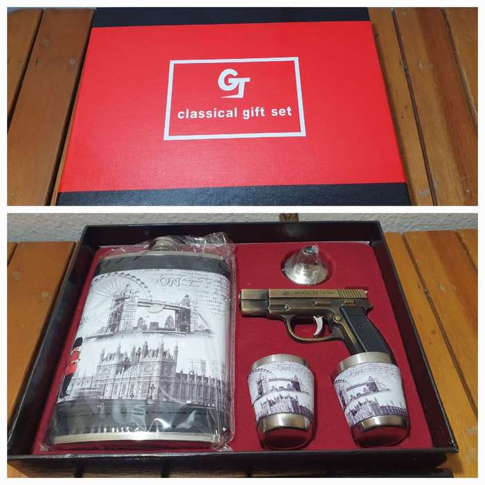 BRAND NEW BOXED BAR ACCESSORIES GIFT SET BY GT - Classical Gift.