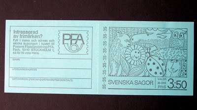 SWEDEN Mint Booklet - Fairy Tales 1969