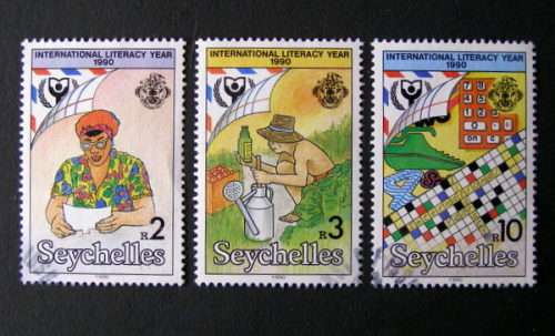 SEYCHELLES - International Literacy Year 1990