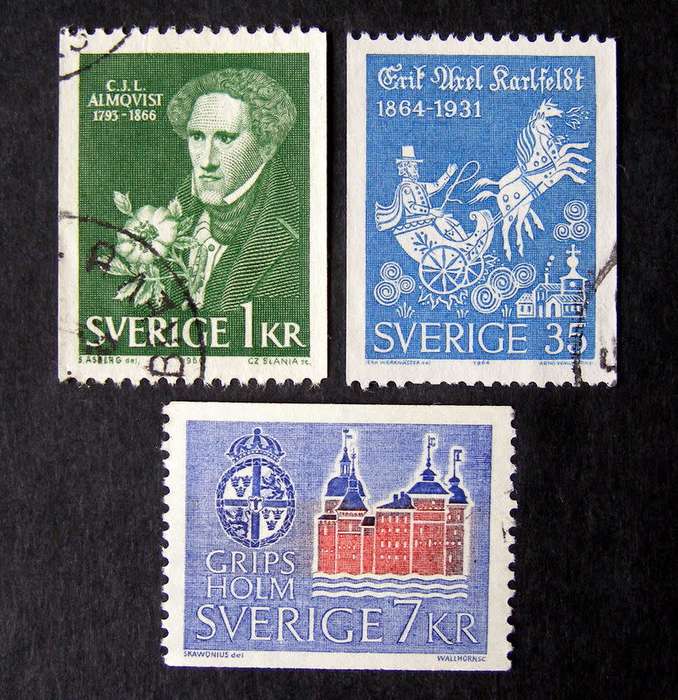 SWEDEN - Assorted Stamps 1960s