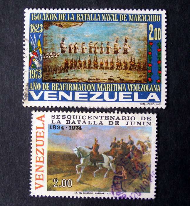 VENEZUELA - Famous Battles 1973/74