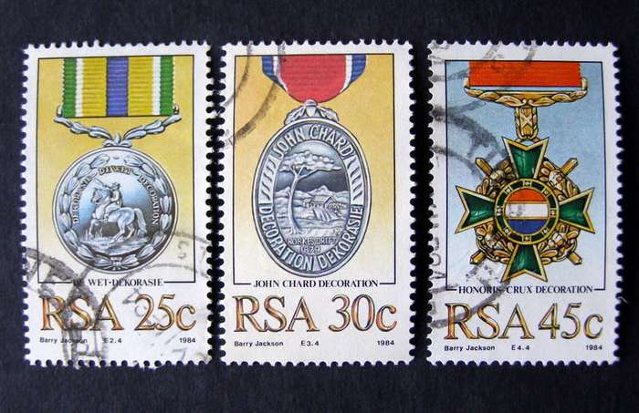 SOUTH AFRICA - Military Decorations 1984