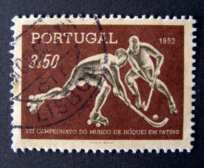 PORTUGAL - 8th World Roller-Skating Hockey Championship 1952
