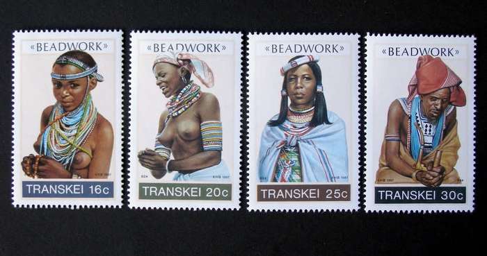 TRANSKEI Mint Set - Beadwork 1987