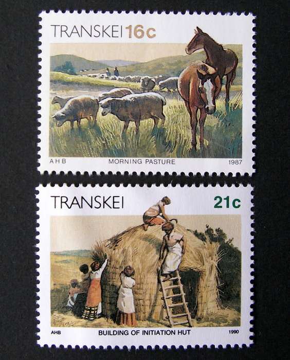 TRANSKEI Mint - Additional Definitive Values 1987-90